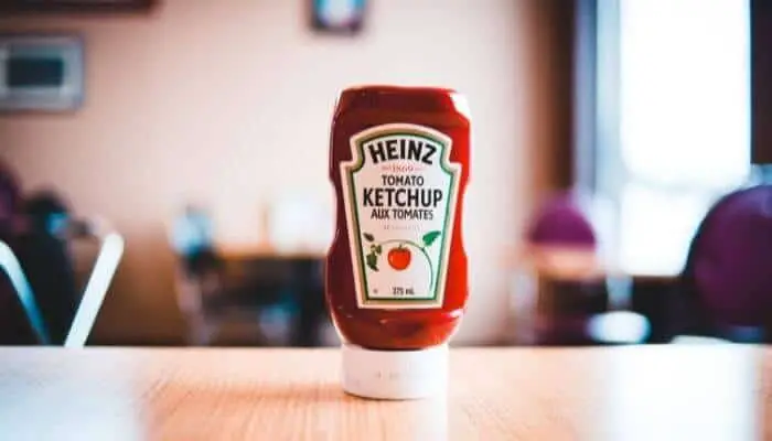 hydrophobic linings help the ketchup out of the bottle